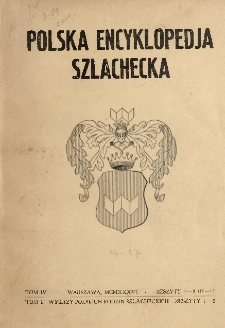 Polska encyklopedja szlachecka. T. 4, z. 1-2