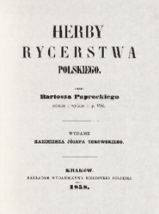 Herby rycerstwa polskiego