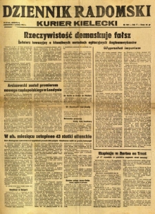 Dziennik Radomski : Kurier Kielecki, 1944, R. 5, nr 285