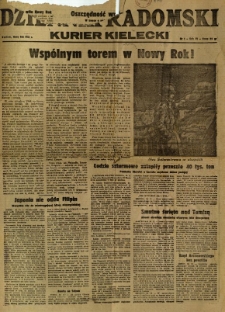 Dziennik Radomski : Kurier Kielecki, 1945, R. 6, nr 1