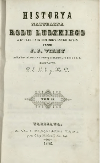 Historya naturalna rodu ludzkiego. T. 2