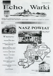 Echo Warki : miesiecznik społeczno-kulturalny, 1999, nr 9