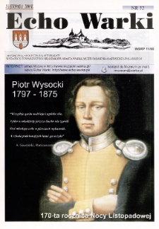Echo Warki : miesiecznik społeczno-kulturalny, 2000, nr 32