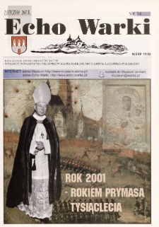 Echo Warki : miesiecznik społeczno-kulturalny, 2001, nr 34