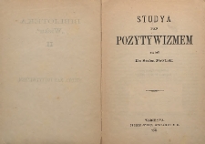 Studya nad pozytywizmem