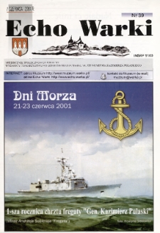Echo Warki : miesiecznik społeczno-kulturalny, 2001, nr 39