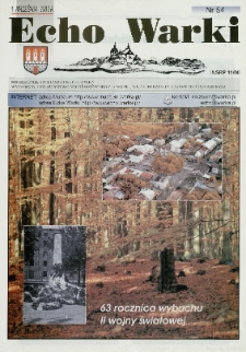 Echo Warki : miesiecznik społeczno-kulturalny, 2002, nr 54