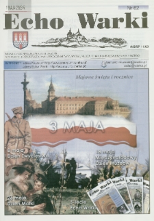 Echo Warki : miesiecznik społeczno-kulturalny, 2003, nr 62