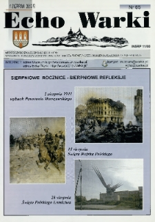 Echo Warki : miesiecznik społeczno-kulturalny, 2003, nr 65