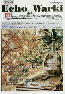Echo Warki : miesiecznik społeczno-kulturalny, 2003, nr 68
