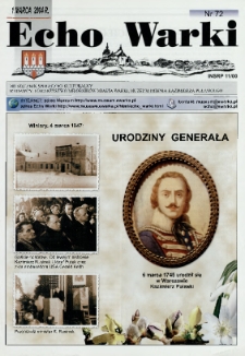 Echo Warki : miesiecznik społeczno-kulturalny, 2004, nr 72