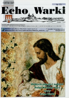 Echo Warki : miesiecznik społeczno-kulturalny, 2004, nr 73