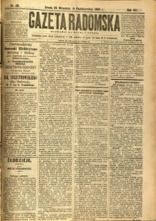 Gazeta Radomska, 1890, R. 7, nr 80