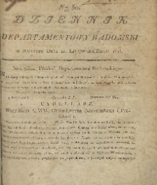 Dziennik Departamentowy Radomski, 1813, nr 30