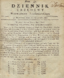 Dziennik Urzędowy Województwa Sandomierskiego, 1831, nr 41