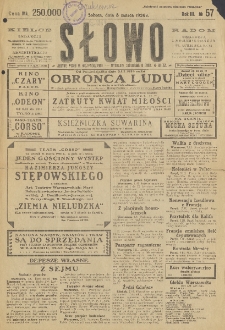 Słowo, 1924, R. 3, nr 57