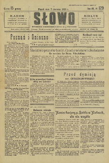 Słowo, 1929, R. 8, nr 129