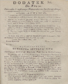 Dziennik Urzędowy Województwa Sandomierskiego, 1829, nr 20, dod. 3