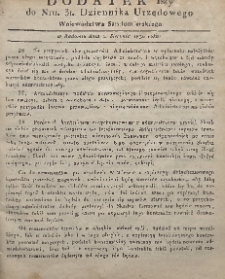 Dziennik Urzędowy Województwa Sandomierskiego, 1830, nr 31, dod. I