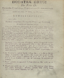 Dziennik Urzędowy Województwa Sandomierskiego, 1829, nr 48, dod. 2