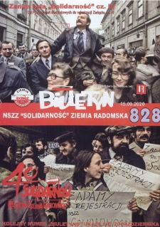 Biuletyn NSZZ "Solidarność" Ziemia Radomska, 2020, nr 828
