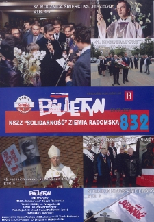 Biuletyn NSZZ "Solidarność" Ziemia Radomska, 2021, nr 832