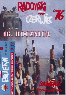Biuletyn NSZZ "Solidarność" Ziemia Radomska, 2022, nr 836