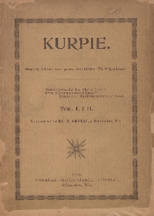 Kurpie : powieść historyczna. T. 1-2