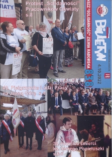 Biuletyn NSZZ "Solidarność" Ziemia Radomska, 2022, nr 838