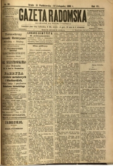 Gazeta Radomska, 1890, R. 7, nr 90