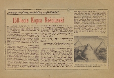 [150-lecie Kopca Kościuszki]