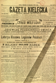 Gazeta Kielecka, 1918, R. 47, nr 6