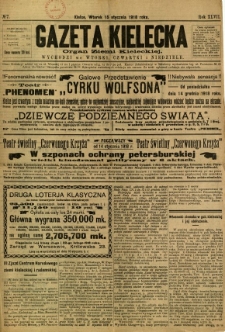 Gazeta Kielecka, 1918, R. 47, nr 7