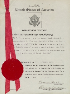 [Proklamacja 28 października 1938 r. Dniem Pamięci gen. Kazimierza Pułaskiego przez Prezydenta Stanów Zjednoczonych Ameryki]