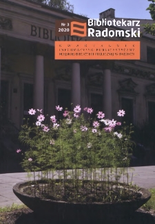 Bibliotekarz Radomski, 2020, nr 3