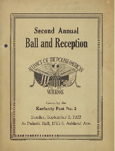 Second Annual Ball and Reception