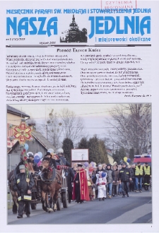 Nasza Jedlnia i miejscowości okoliczne, 2018, nr 1