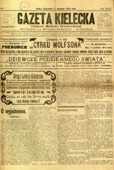 Gazeta Kielecka, 1918, R. 47, nr 8