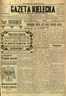 Gazeta Kielecka, 1918, R. 47, nr 10