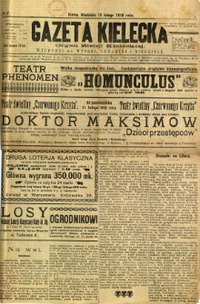 Gazeta Kielecka, 1918, R. 47, nr 17