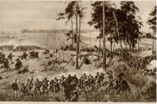 [Bitwa pod Racławicami : Dragonów smoleńskich praży oddział pułku piechoty Wodzickiego]