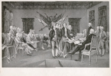 [Podpisanie Deklaracji niepodległości Stanów Zjednoczonych]