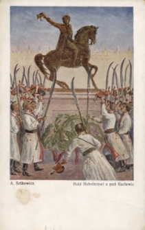 [Hołd bohaterowi z pod Racławic]