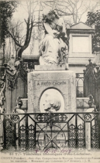 [Grób Fryderyka Chopina w Paryżu]