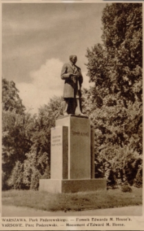 [Pomnik Edwarda Mandella House'a w Warszawie]