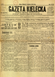 Gazeta Kielecka, 1918, R. 47, nr 180