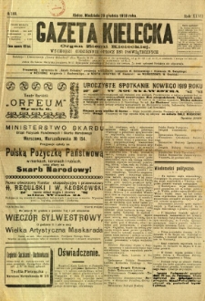 Gazeta Kielecka, 1918, R. 47, nr 188