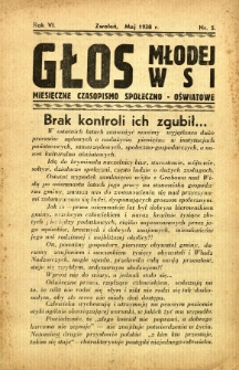 Głos Młodej Wsi, 1938, R. 6, nr 5