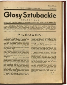 Głosy Sztubackie, 1937, R. 3, nr 5