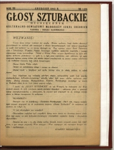 Głosy Sztubackie, 1945, R. 7, nr 1